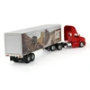 1/64 Diecast Masters Peterbilt with Caterpillar Mural Trailer (Red) Diecast Models