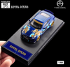 1/64 Nissan GTR LB Wide Body Low Tail Royal Ocean Edition Diecast Model Car by Time Model