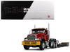 Mack Granite with Tri Axle Lowboy Trailer Cherry Red 1/34 Diecast Model by First Gear
