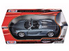 Porsche Carrera GT Silver with Black Interior 1/18 Diecast Model Car by Motormax