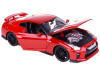 Nissan GT-R R35 Red 1/24 Diecast Car Model by BBurago