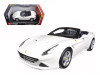 1/18 BBurago Ferrari California T (Open Top) White Diecast Car Model
