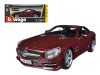 Mercedes SL500 SL 500 Coupe Red 1/24 Diecast Car Model by Bburago