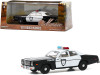 1977 Dodge Monaco White and Black "Police Department City of Roseville" 1/43 Diecast Model Car by Greenlight