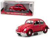 1967 Volkswagen Beetle Right Hand Drive Candy Apple Red 1/18 Diecast Model Car by Greenlight