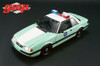 1/18 GMP 1988 Ford Mustang United States Border Patrol (Green) Diecast Car Model Limited