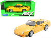 Porsche 959 Yellow with Silver Wheels "NEX Models" 1/24 Diecast Model Car by Welly