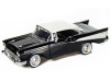 1/24 Motormax 1957 Chevrolet Bel Air (Black) Diecast Car Model