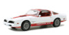 1/18 Greenlight Artisan Collection - 1978 Pontiac Firebird "Macho Trans Am" #171 of 204 by Mecham Design - White and Red Diecast Car Model