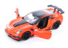 2019 Chevrolet Corvette ZR1 Orange with Black Accents 1/24 Diecast Model Car by Motormax 2019 Chevrolet Corvette ZR1 Orange with Black Accents 1/24 Diecast Model Car by Motormax
