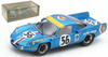 1/43 Spark Renault Alpine A210 No.56 24H Le Mans 1968 J-L. Marnat - J-F. Gerbault Car Model