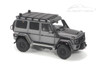 1/18 Almost Real Mercedes-Benz Mercedes G-Class G-Klasse G500 Brabus 550 Adventure 4x4 (Monza Grey) Diecast Car Model Limited 500 Pieces