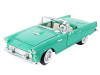 1955 Ford Thunderbird Convertible Turquoise 1/18 Diecast Model Car by Road Signature