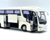 1/50 Cararama Scania Irizar Pb Super Coach Autobus (White with Blue and Red Stripe) Diecast Car Model
