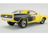 1/18 ACME 1972 Plymouth Hemi Drag Cuda (Yellow & Black) Diecast Car Model