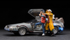 1/18 Sunstar DeLorean Back to the future Marty McFly & Emmett "Doc" Brown Figures Set ONLY (car model NOT included)