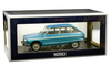 1974 Citroen Ami Super Delta Blue Metallic with White Stripes 1/18 Diecast Model Car by Norev