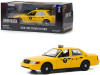 2008 Ford Crown Victoria "NYC Taxi" Yellow "John Wick: Chapter 2" (2017) Movie 1/24 Diecast Model Car by Greenlight