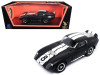 1965 Shelby Cobra Daytona Coupe #8 Matt Black with White Stripes 1/18 Diecast Model Car by Road Signature