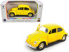 1/24 Road Signature 1967 Volkswagen Beetle (Yellow) Diecast Car Model