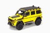 1/18 Almost Real Mercedes-Benz Mercedes G-Class G-Klasse G500 Brabus 550 Adventure 4x4 (Yellow) Diecast Car Model Limited 300 Pieces