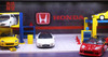 1/64 Geechan Model Honda Repair Shop Diorama Model Scene (car models not included)