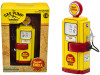 1948 Wayne 100-A Gas Pump "Super Shell" Yellow and Red "Vintage Gas Pumps" Series 8 1/18 Diecast Model by Greenlight