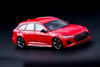 1/64 Audi RS6 Avant C7 (Misano Red) Diecast Car Model Limited