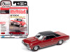 1967 Chevrolet Chevelle SS Bolero Red with Flat Black Vinyl Top "Hemmings Muscle Machines" Magazine Cover Car (January 2016) Limited Edition to 9880 pieces Worldwide 1/64 Diecast Model Car by Autoworld