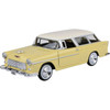 1955 Chevrolet Bel Air Nomad - Timeless Legends - Yellow with white top - 1/24 Diecast Model Car by Motormax