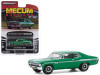 1972 Chevrolet Nova Green with White Stripes (Chicago 2019) "Mecum Auctions Collector Cars" Series 5 1/64 Diecast Model Car by Greenlight