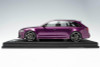 1/18 Motorhelix Audi RS6 Avant (Purple) Resin Car Model w/ Matching color roof luggage Limited 66 Pieces