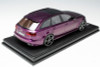 1/18 Motorhelix Audi RS6 Avant (Purple) Resin Car Model w/ Matching color roof luggage Limited 66 Pieces