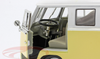 1/18 Road Signature 1962 Volkswagen Microbus with Roof Rack and Luggage (Yellow and White) Diecast Model