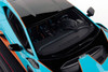 1/18 MR Collection Lamborghini Huracan STO (Blu Laufey) Resin Car Model Limited