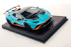 1/18 MR Collection Lamborghini Huracan STO (Blu Laufey) Resin Car Model Limited