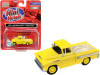 1957 Chevrolet Cameo Pickup Truck Golden Yellow 1/87 (HO) Scale Model Car by Classic Metal Works