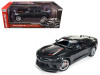 2017 Chevrolet Camaro SS Nightfall Gray Metallic 50th Anniversary Limited Edition to 1002pc 1/18 Diecast Model Car by Autoworld