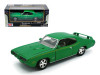 1969 Pontiac GTO Judge Green with Stripes 1/24 Diecast Model Car by Motormax