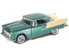 1/24 Motormax 1955 Chevrolet Bel Air Belair (Green) Diecast Car Model