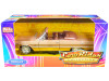 1963 Chevrolet Impala Convertible Gold "Low Rider Collection" 1/24 Diecast Model Car by Welly