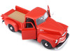 1950 Chevrolet 3100 Pick Up Truck Omaha Orange 1/25 Diecast Model by Maisto