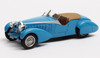 1/43 1935 Bugatti Type 57 TT Tourer "Therese" Bertelli blue Diecast Car Model by ACME