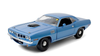 1/18 1971 Plymouth HEMI Cuda (Blue) Highway 61 Diecast Car Model