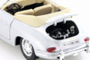 1/24 Welly Porsche 356B Convertible (Silver) Diecast Car Model