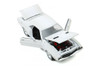 1/18 Greenlight 1970 Dodge Challenger R/T White (Weathered Version) "Vanishing Point" (1971) Movie Diecast Car Model