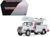 International Durastar Utility Bucket Truck White 1/34 Diecast Model by First Gear