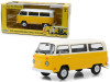 1978 Volkswagen Type 2 (T2) Bus Yellow with White Top "Little Miss Sunshine" (2006) Movie 1/24 Diecast Model by Greenlight
