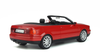 1/18 OTTO Audi 80 Cabriolet (B3) 2.8l (Red) Resin Car Model Limited (Jan 2021)