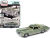 1975 Cadillac Eldorado Lido Green Metallic with Green (Partial) Vinyl Top and Green Interior "Luxury Cruisers" Limited Edition to 11800 pieces Worldwide 1/64 Diecast Model Car by Autoworld